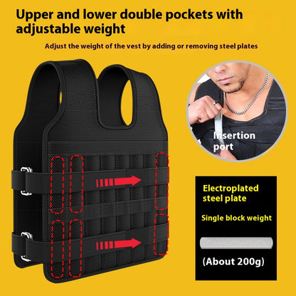 Adjustable Weighted Training Vest