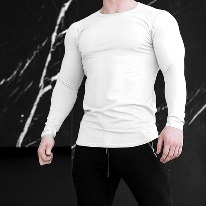 Men's Long Sleeve Fitness Shirt